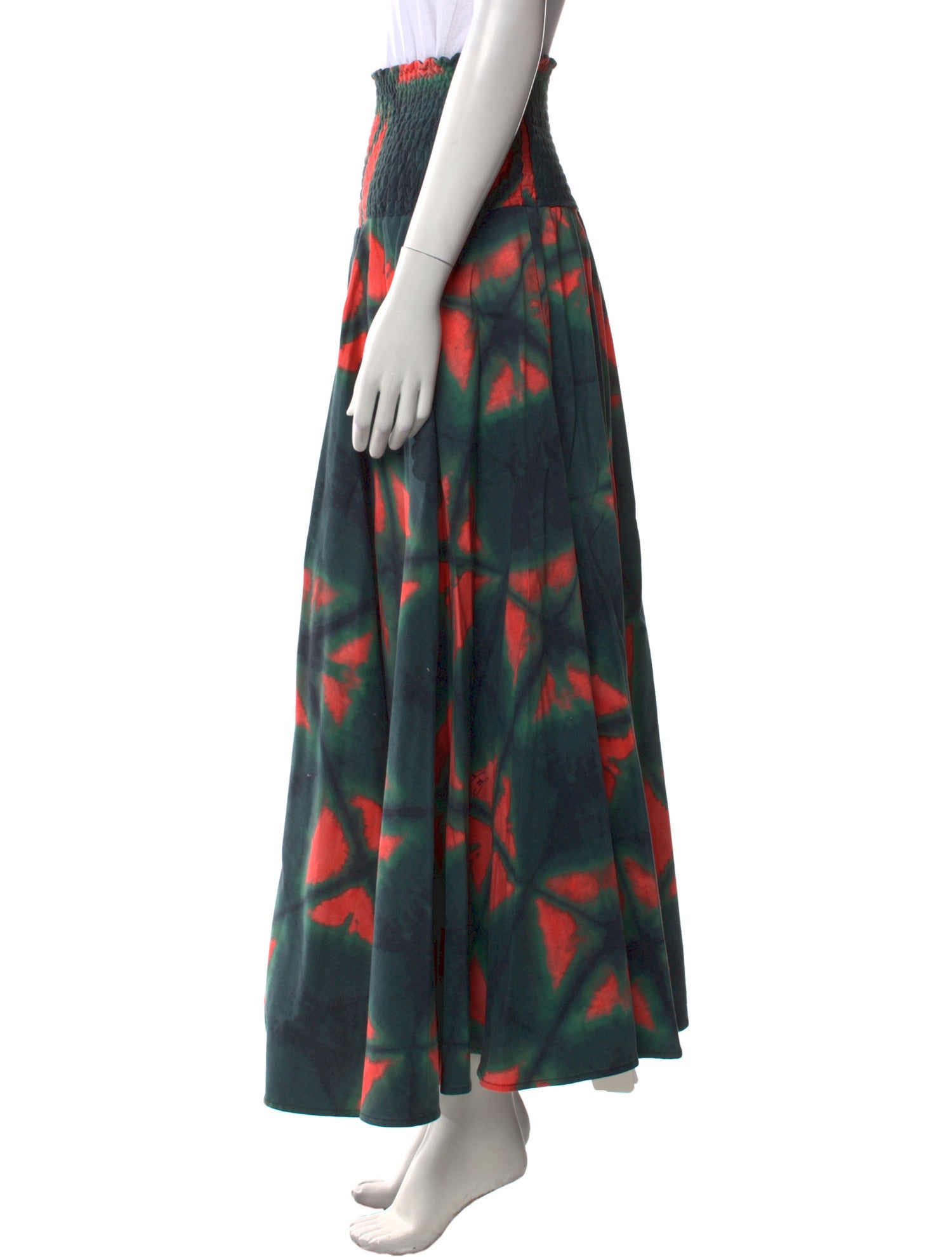 Stella Jean Printed Midi Length Skirt