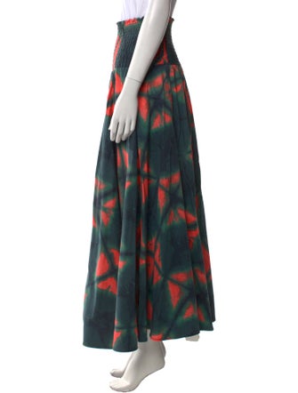 Stella Jean Printed Midi Length Skirt