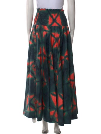Stella Jean Printed Midi Length Skirt