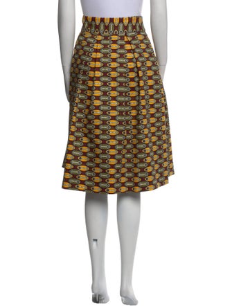 Stella Jean Printed Knee-Length Skirt