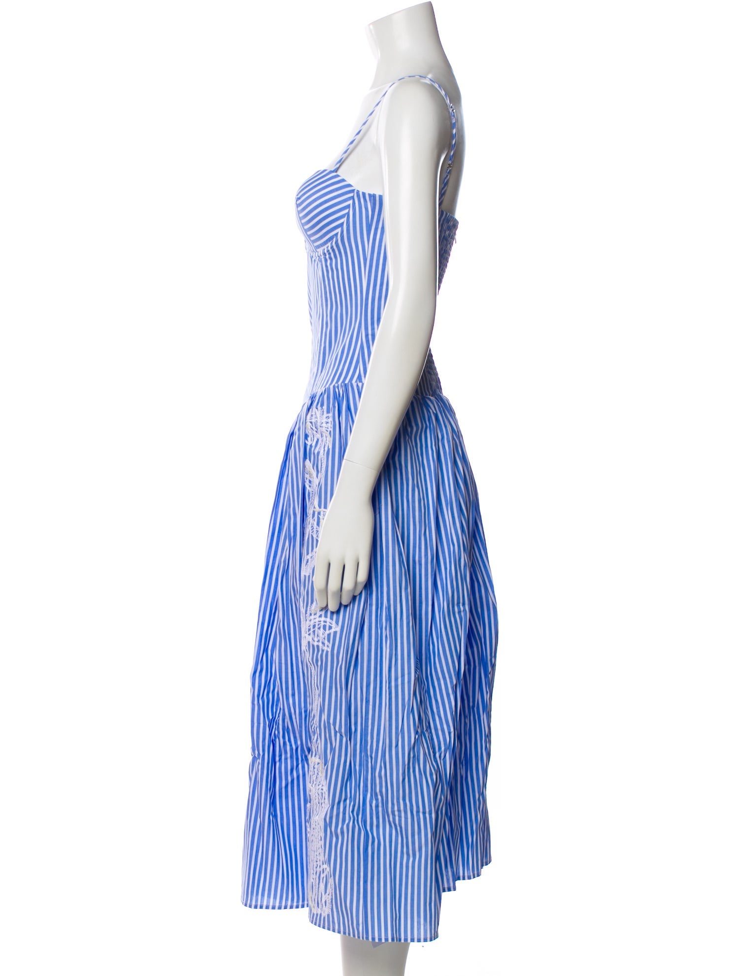 Stella Jean Striped Long Dress w/ Tags