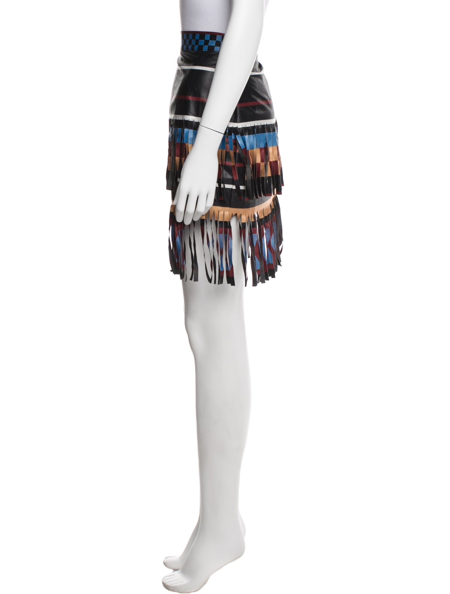 Stella Jean Patterned Mini Skirt