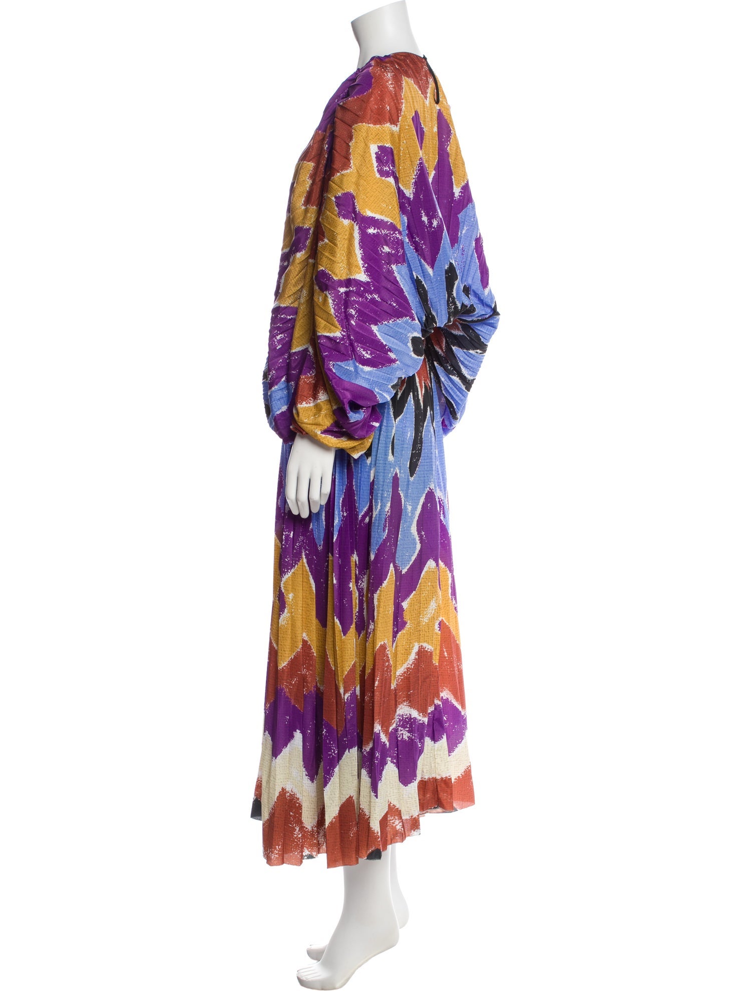 Stella Jean Printed Long Dress