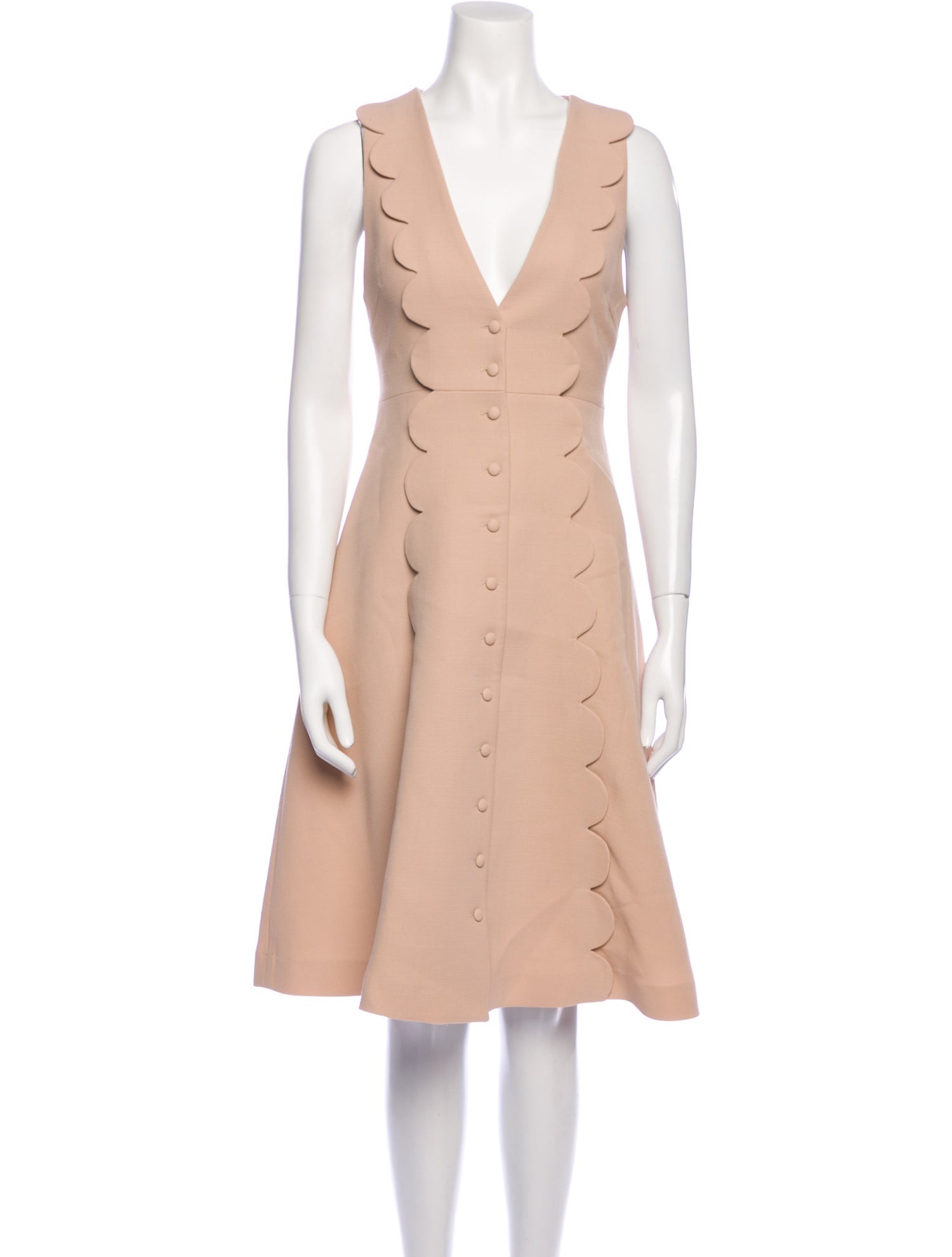 Leur Logette Wool Midi Length Dress