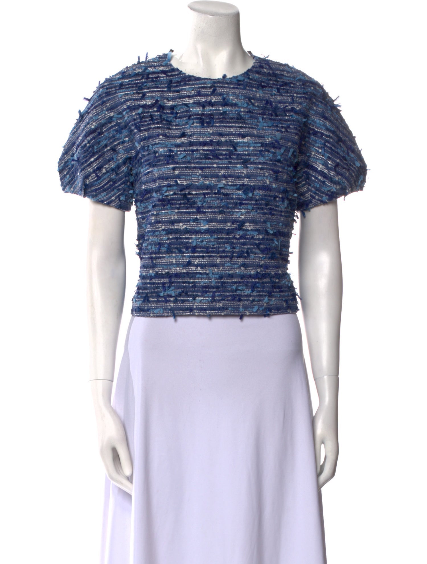 Leur Logette Crew Neck Short Sleeve Crop Top