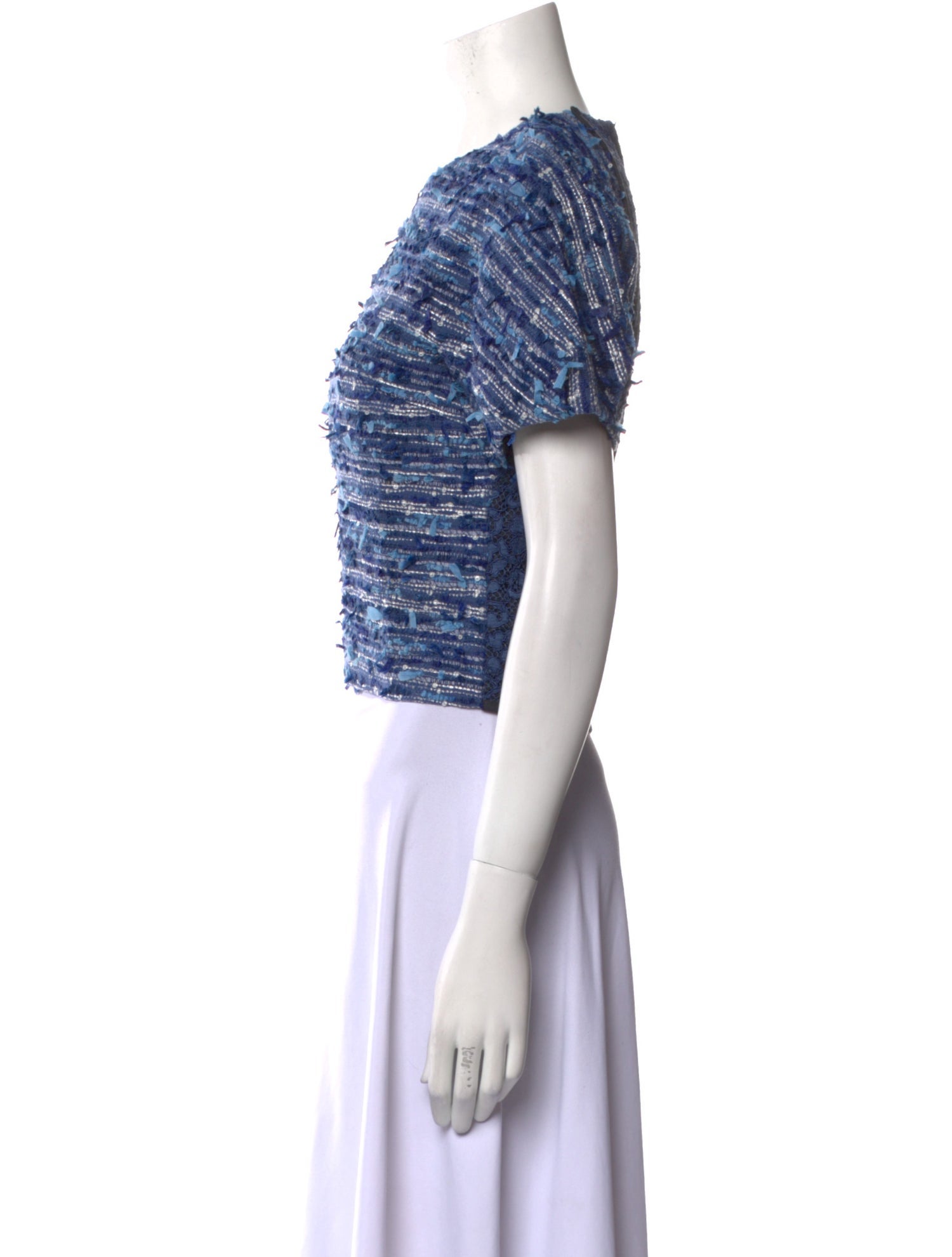 Leur Logette Crew Neck Short Sleeve Crop Top