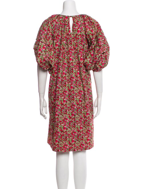 Leur Logette Floral Print Knee-Length Dress