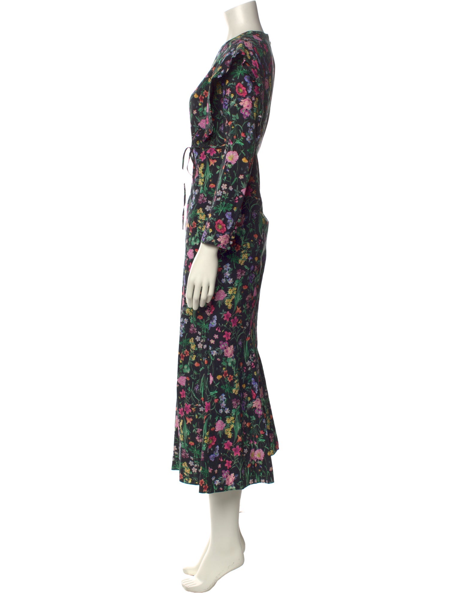 Leur Logette Floral Print Long Dress