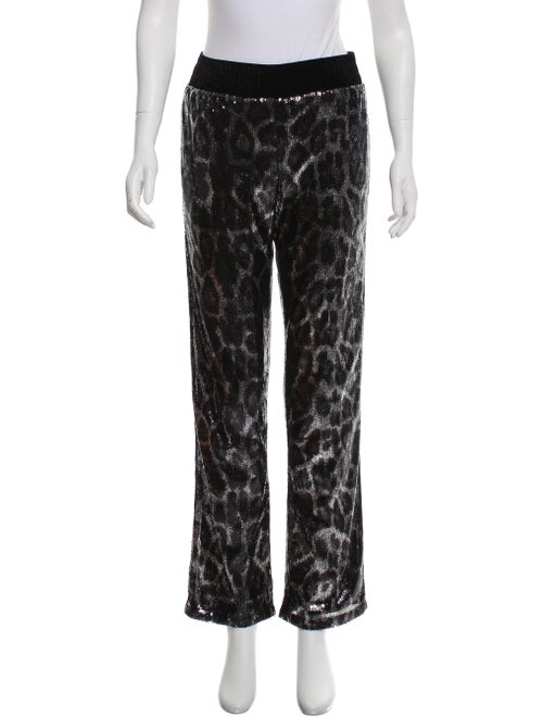 RtA Denim Sequin Mid-Rise Pants w/ Tags Black