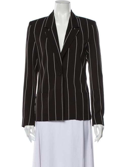 RtA Denim Striped Blazer Denim