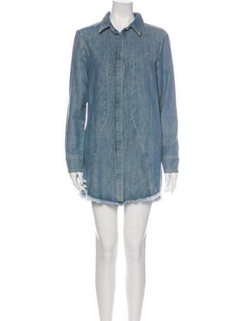 RtA Denim Mini Dress Denim