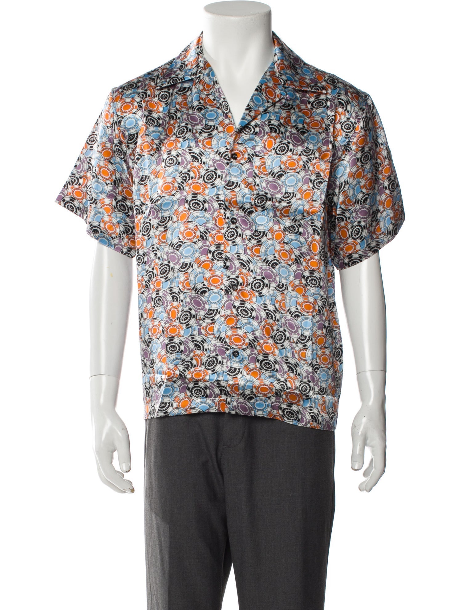 RtA Printed Short Sleeve Shirt w/ Tags
