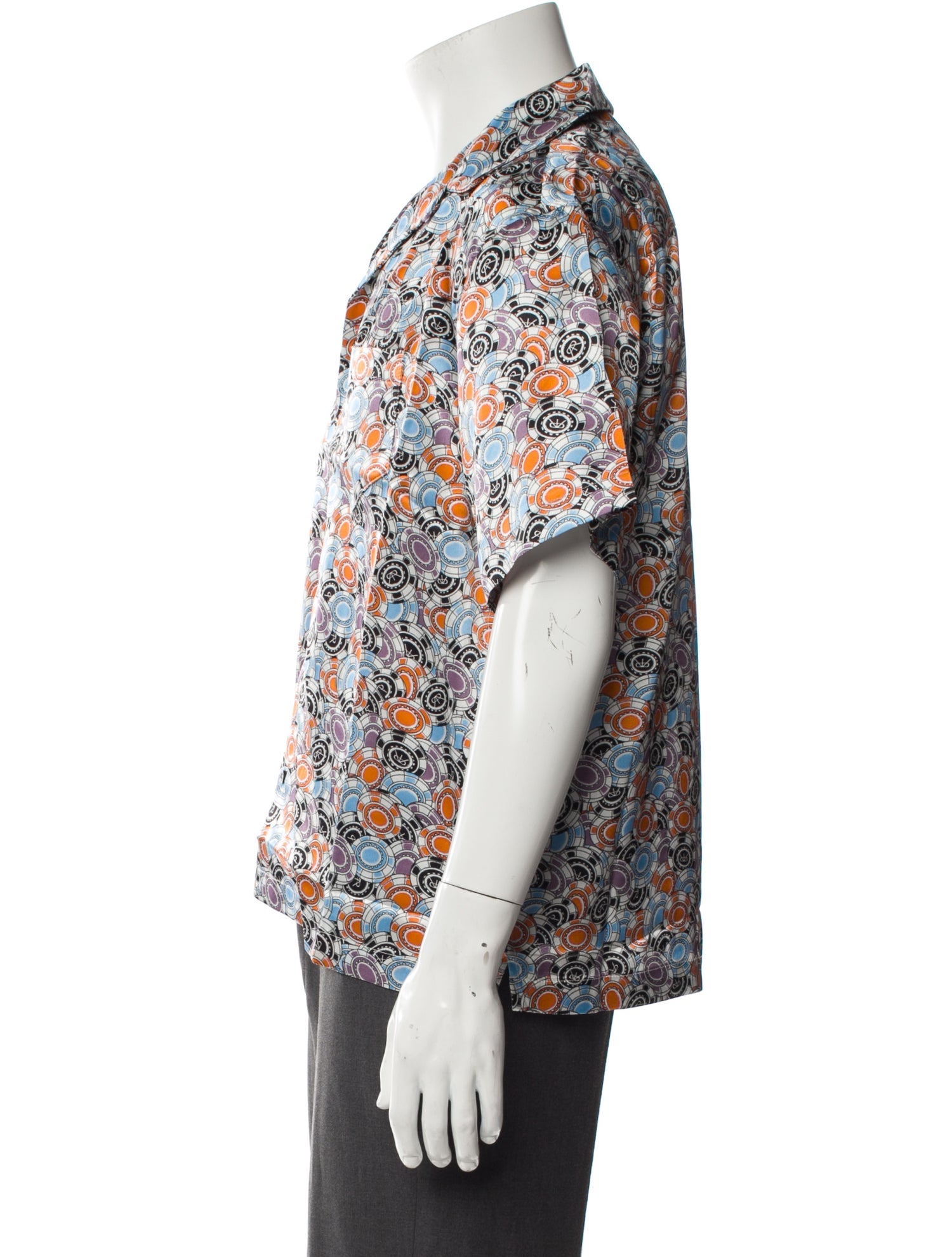 RtA Printed Short Sleeve Shirt w/ Tags