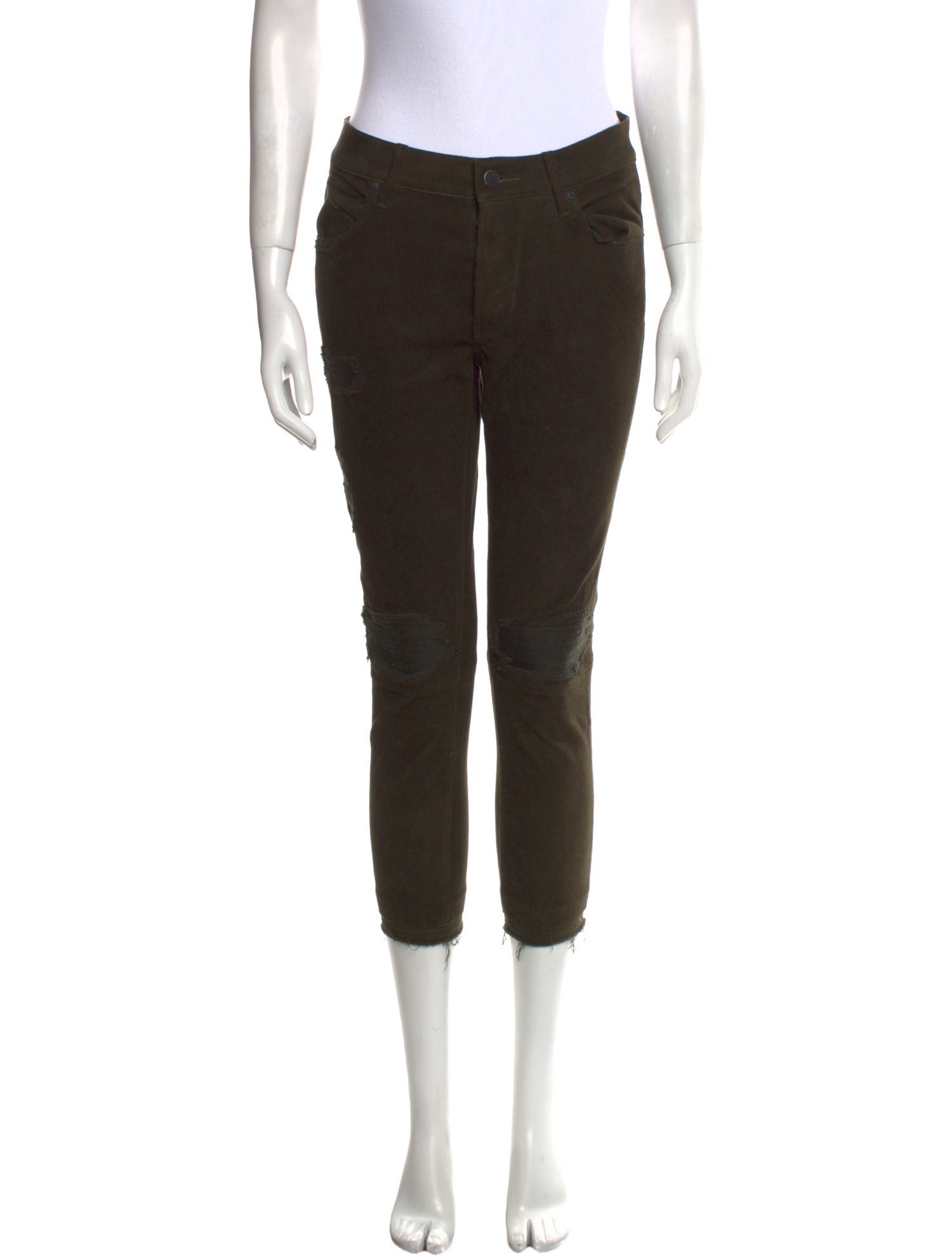 RtA Leather Skinny Leg Pants