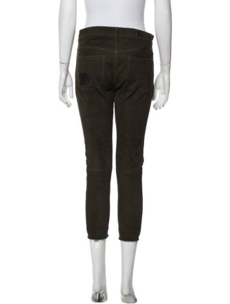 RtA Lamb Leather Skinny Leg Pants