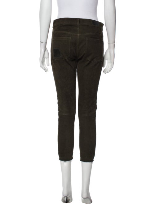 RtA Lamb Leather Skinny Leg Pants