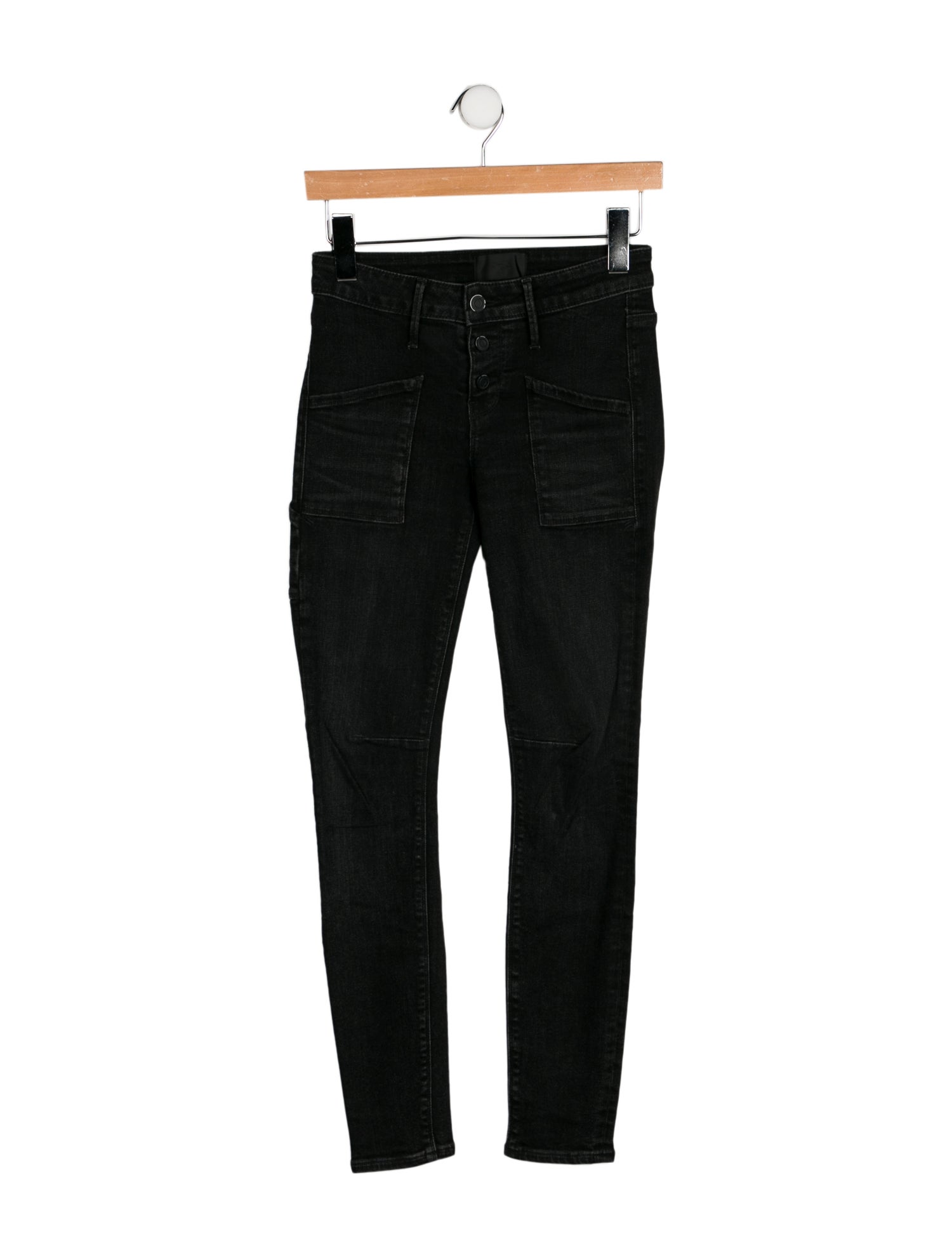 RtA Mid-Rise Skinny Leg Jeans
