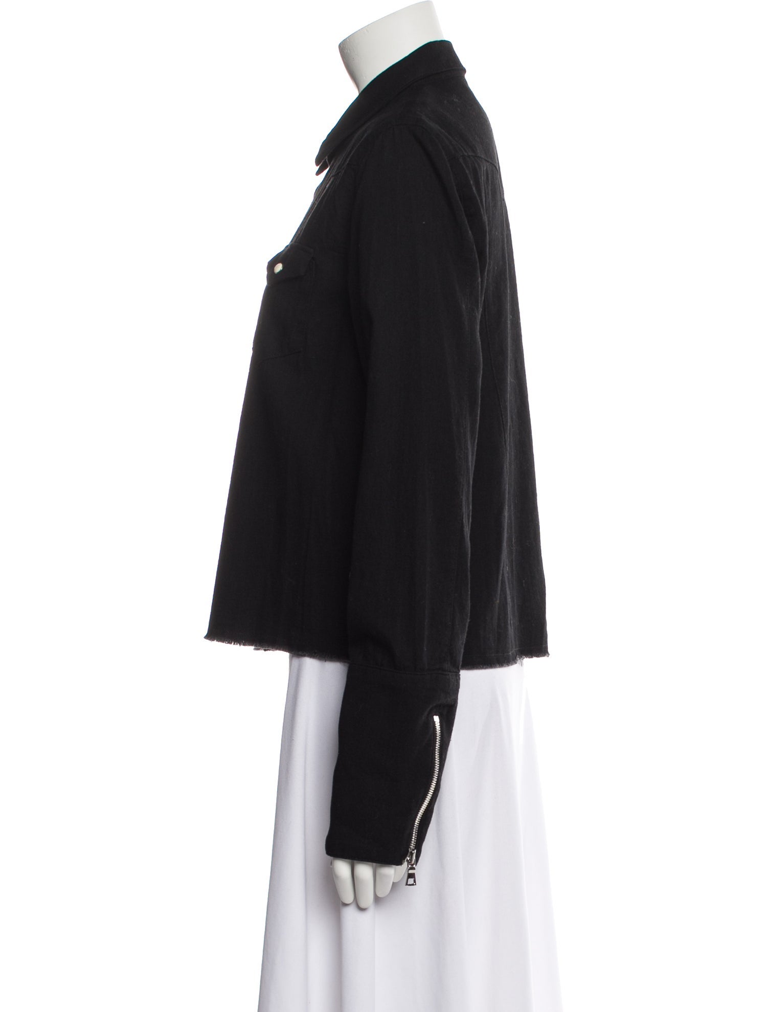 RtA Long Sleeve Button-Up Top