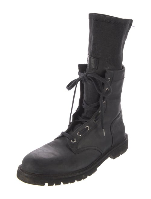 RtA Leather Combat Boots