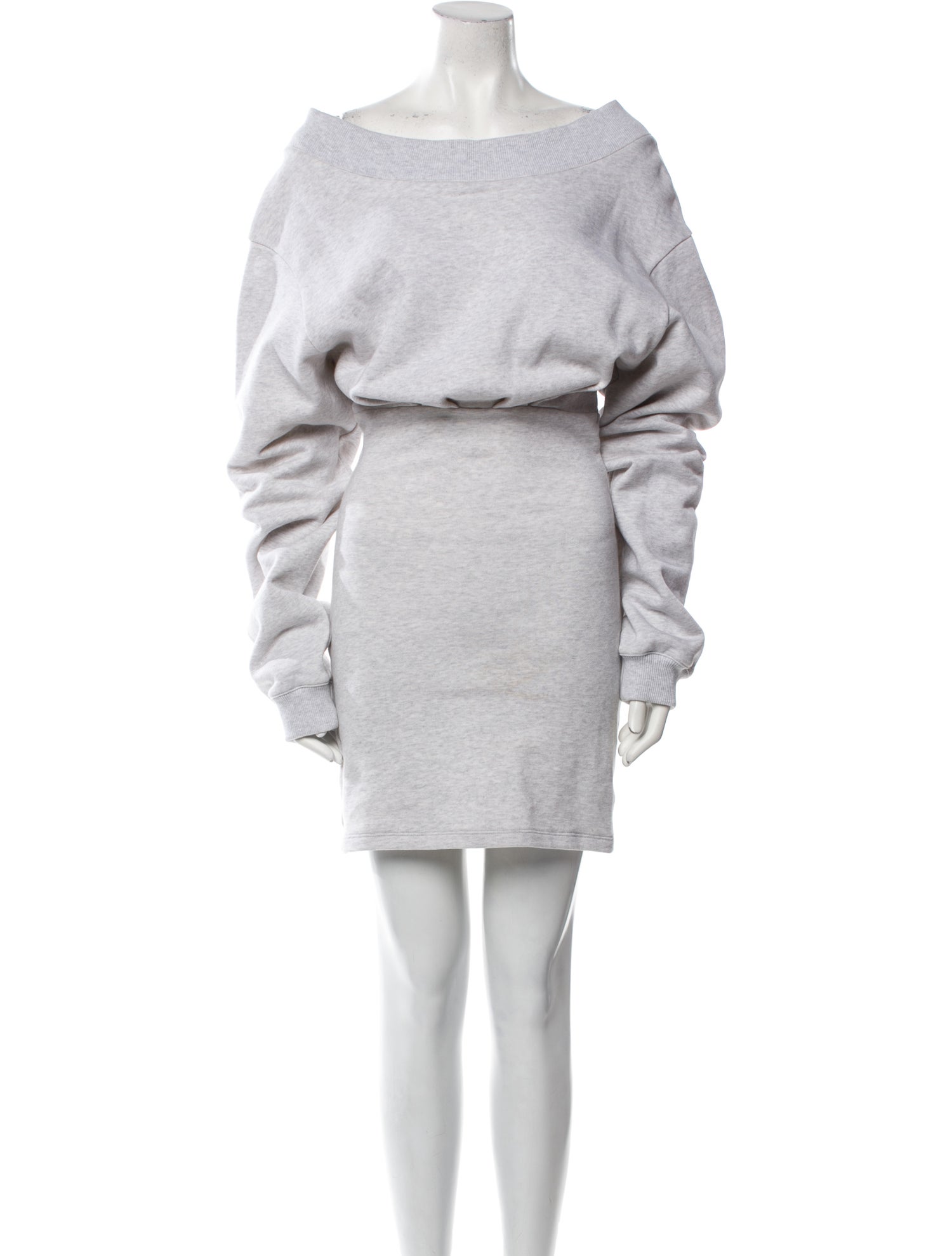 RtA Bateau Neckline Mini Dress