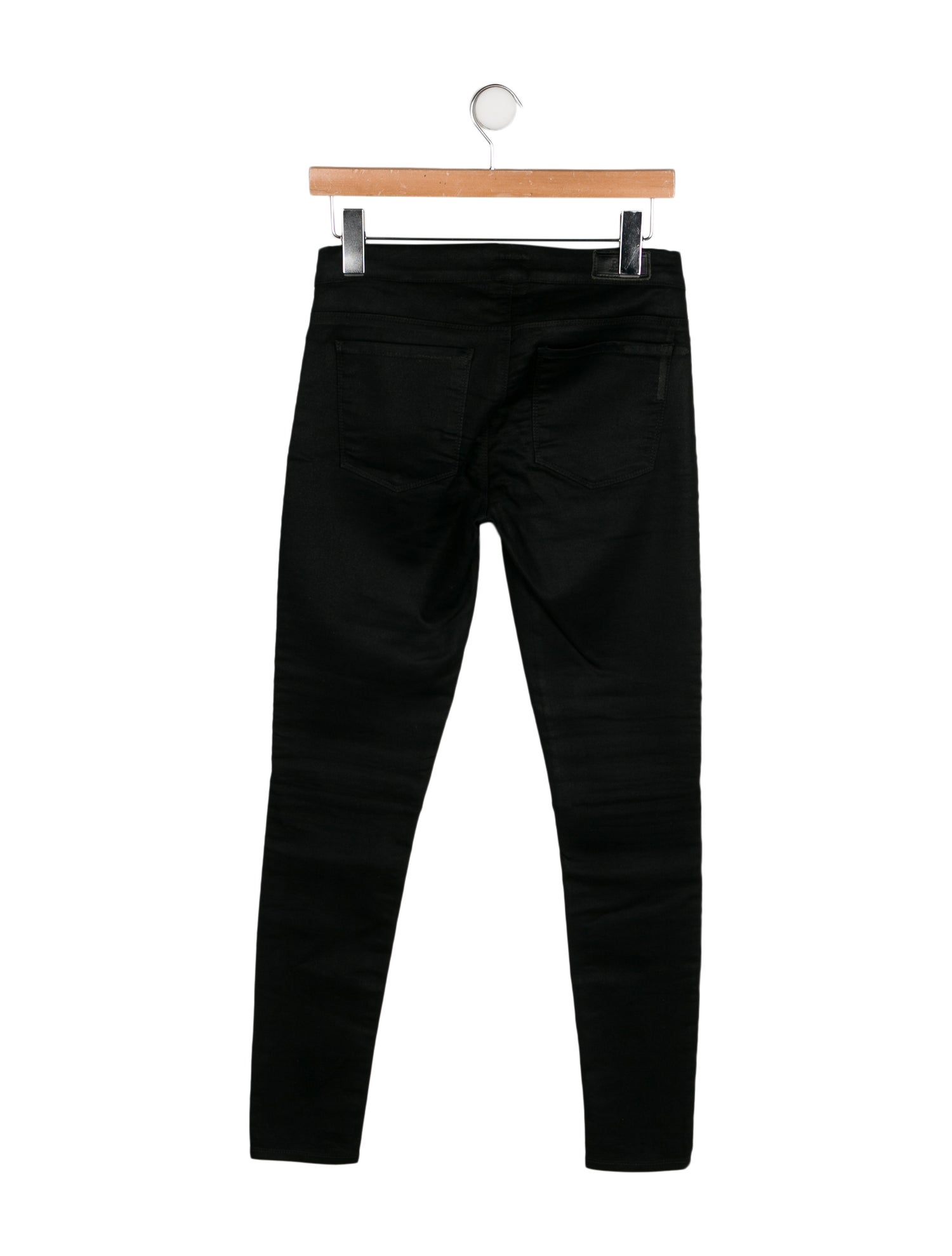 RtA Low-Rise Skinny Leg Jeans