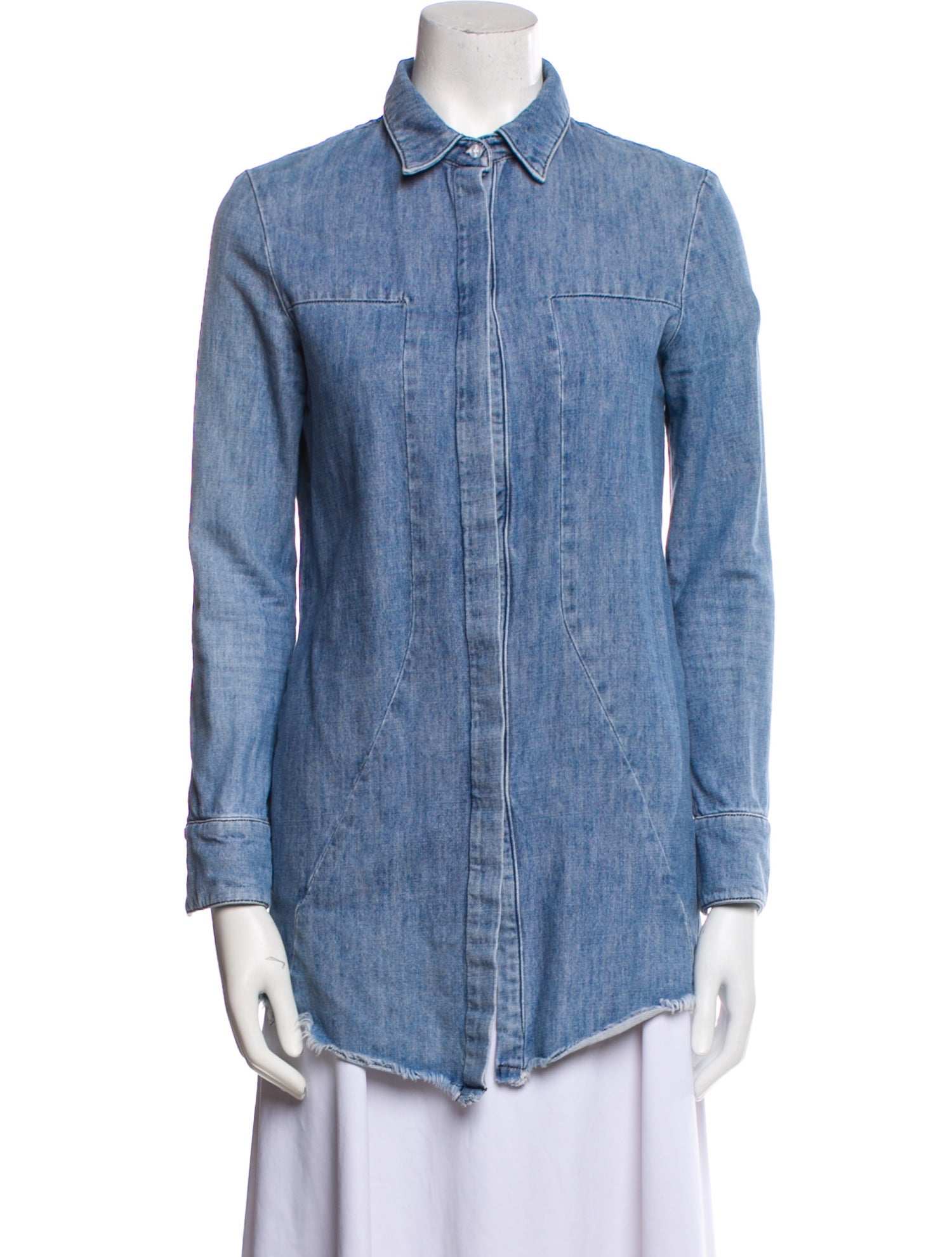 RtA Long Sleeve Button-Up Top