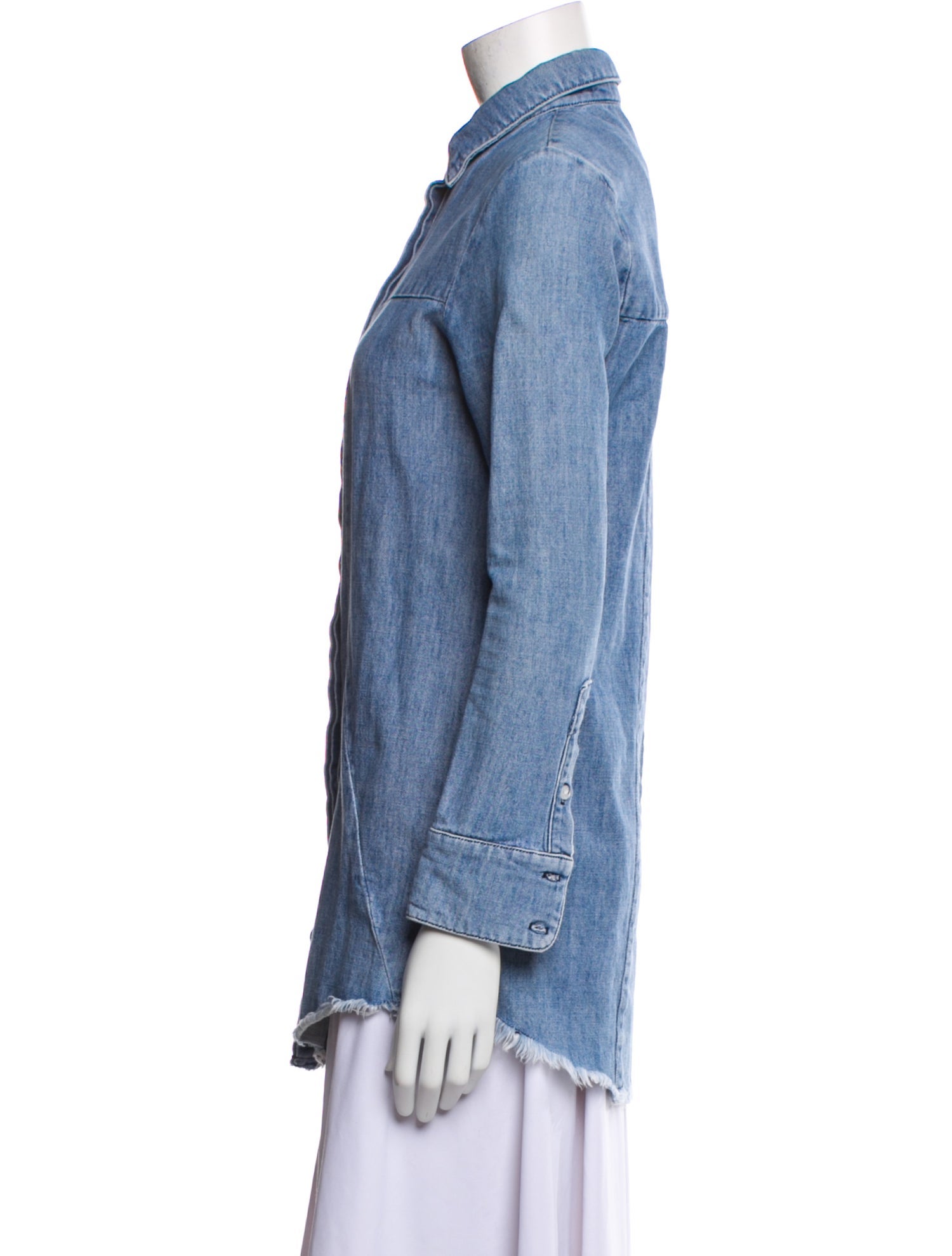 RtA Long Sleeve Button-Up Top