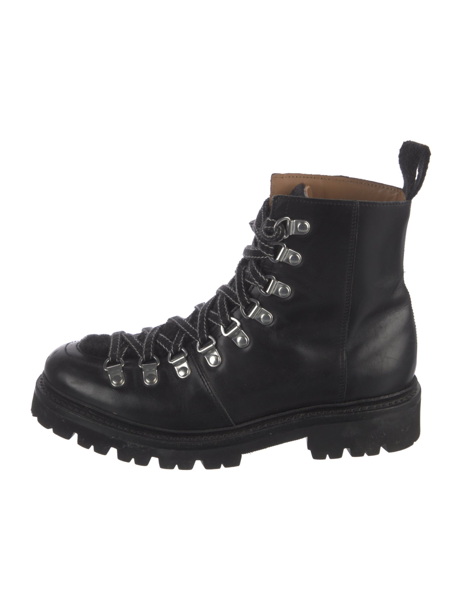 RtA Leather Combat Boots