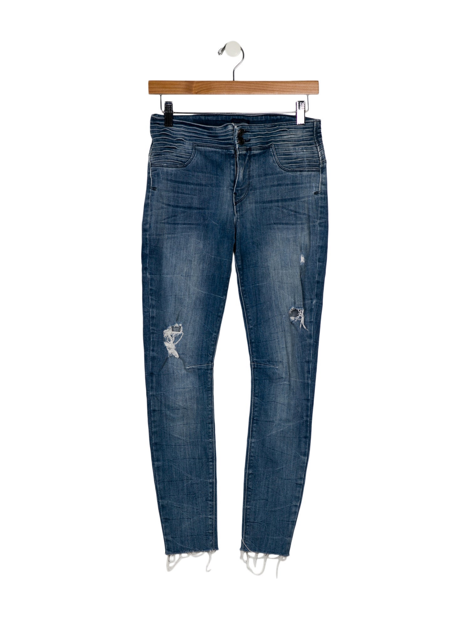 RtA Mid-Rise Skinny Leg Jeans