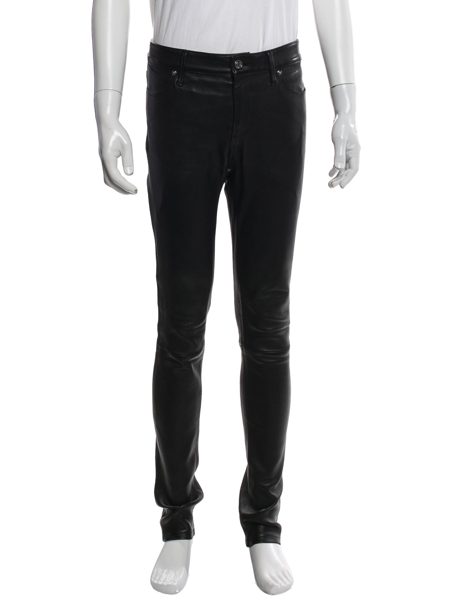 RtA Lambskin Joggers