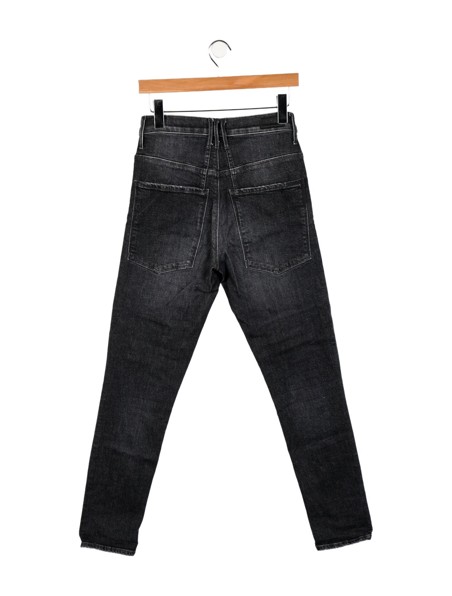 RtA Mid-Rise Straight Leg Jeans
