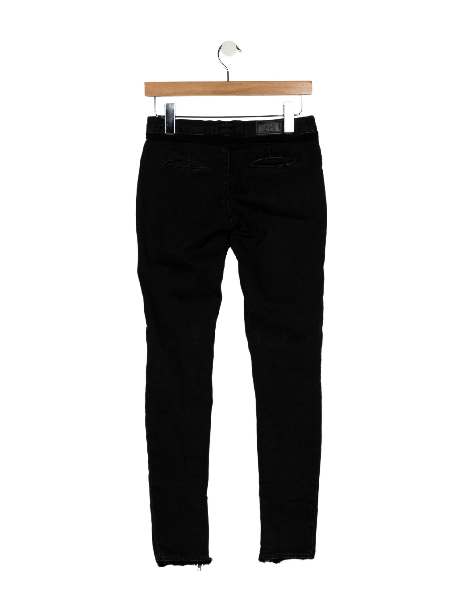 RtA Low-Rise Skinny Leg Jeans