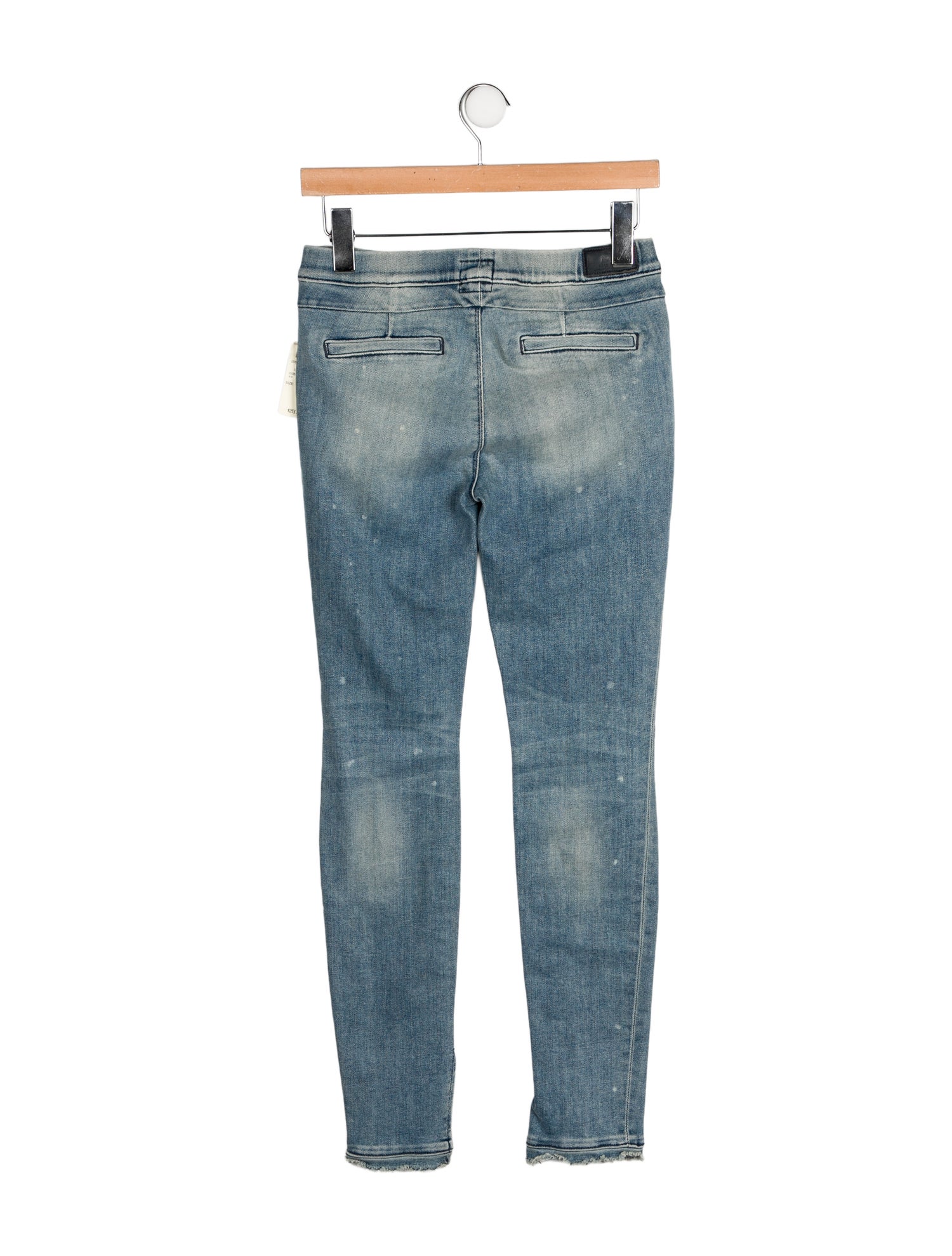 RtA Low-Rise Skinny Leg Jeans