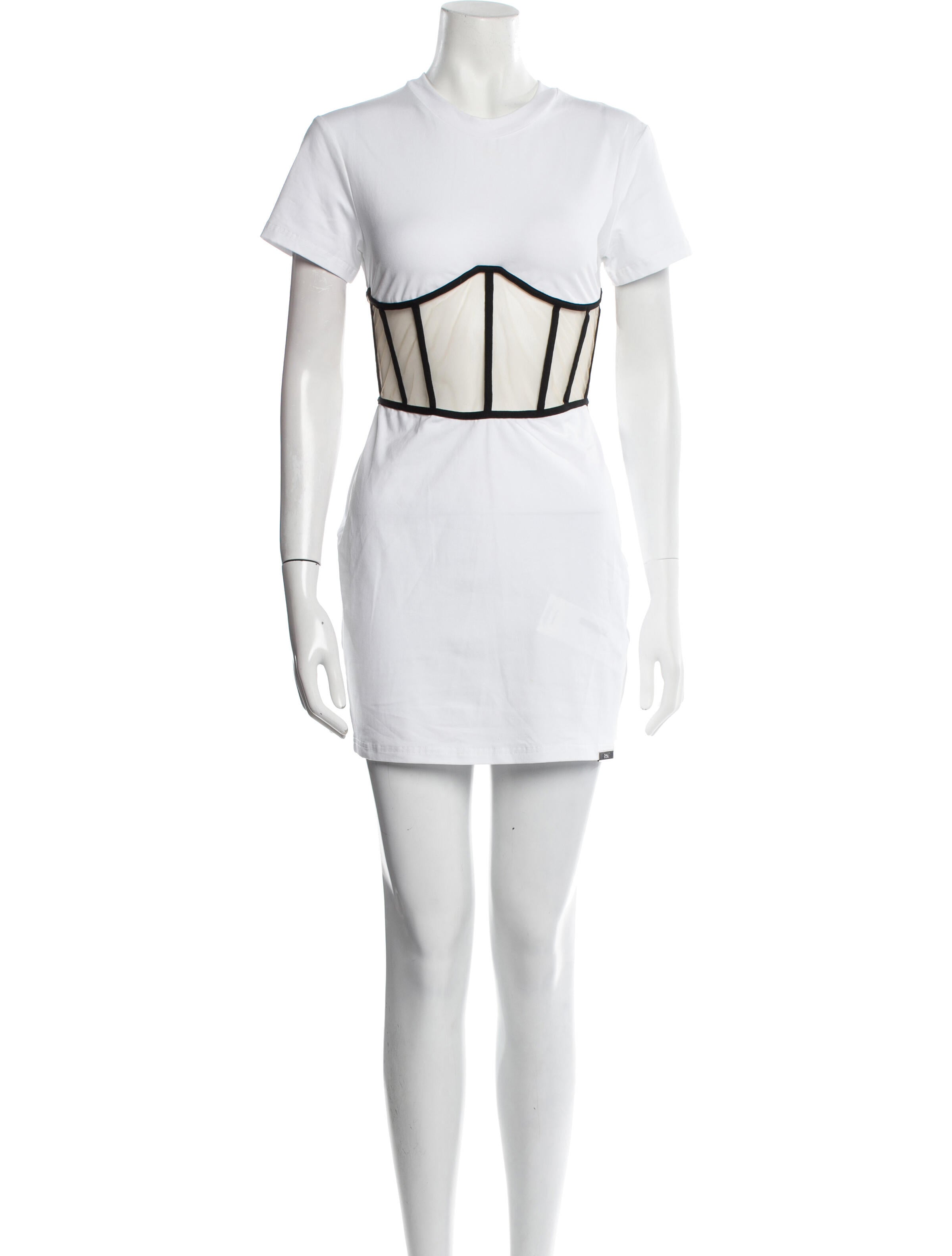 RtA Crew Neck Mini Dress