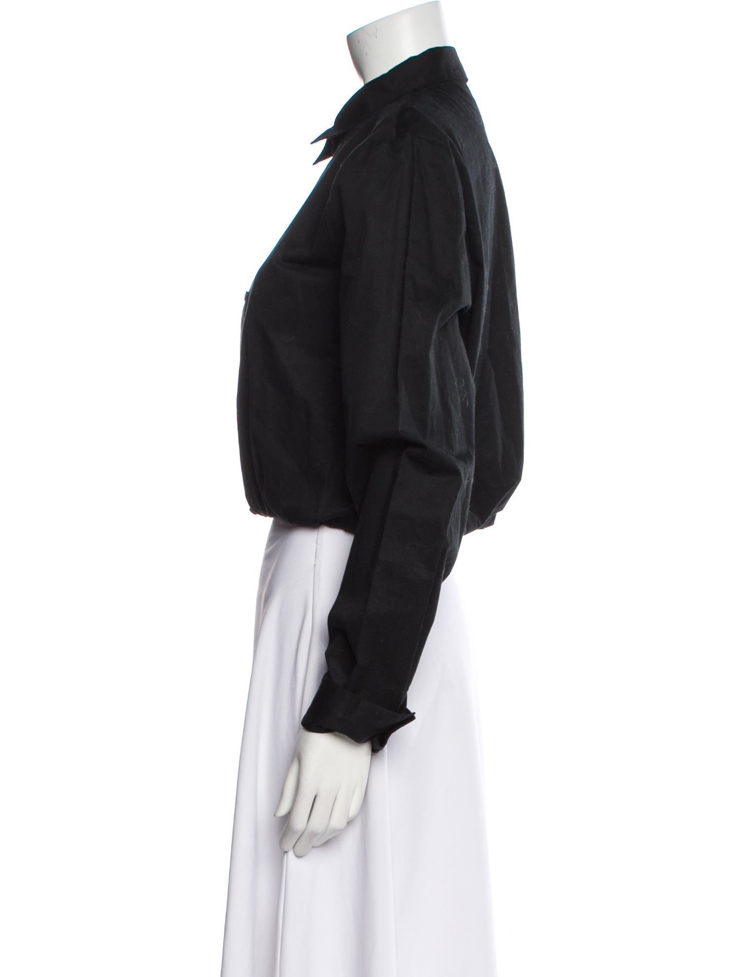 RtA Long Sleeve Crop Top