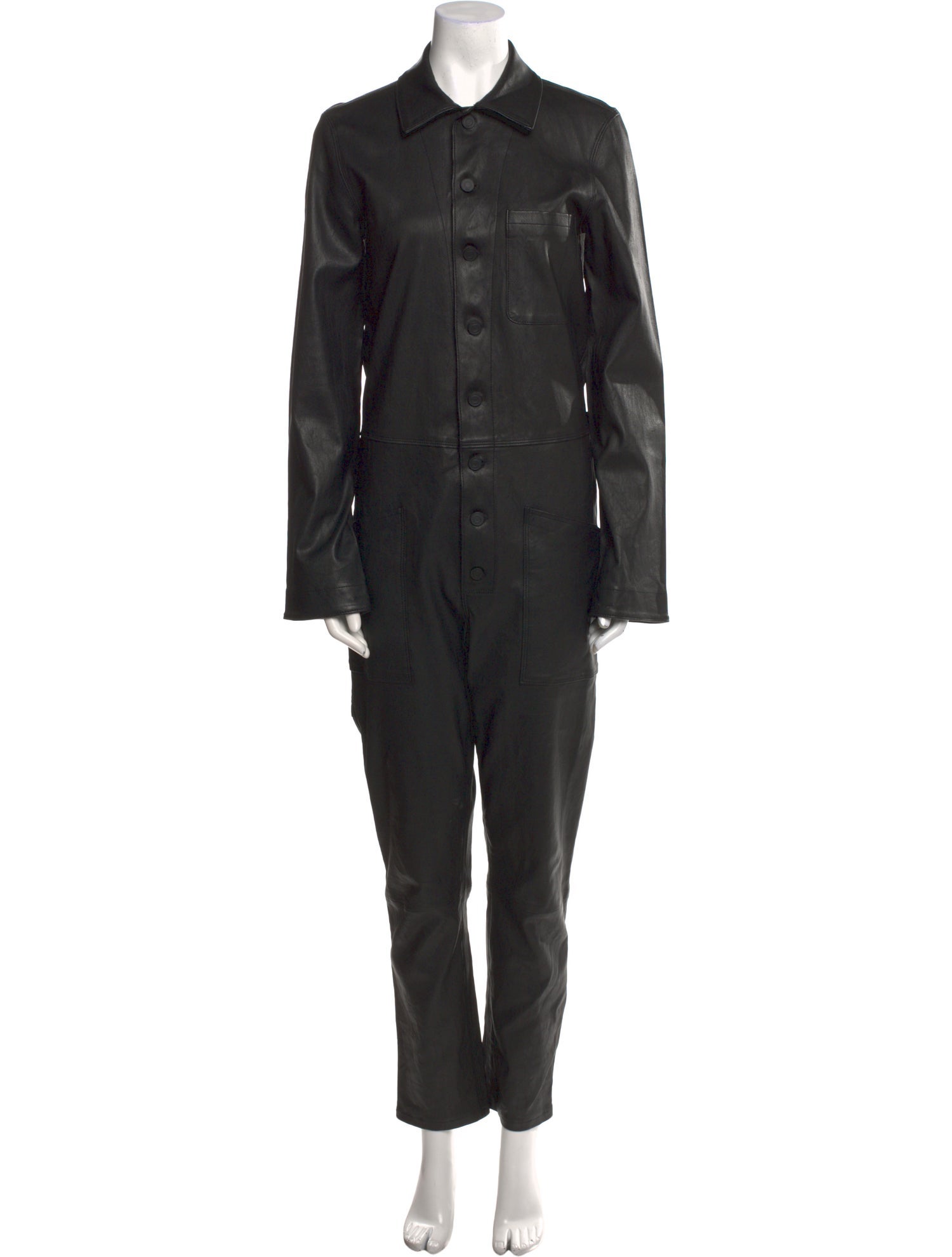 RtA Lambskin Jumpsuit