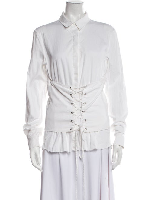 RtA Long Sleeve Button-Up Top