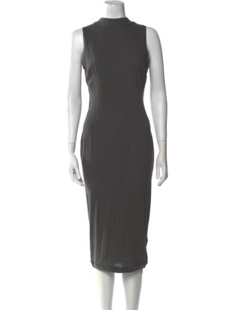 RtA Mock Neck Midi Length Dress