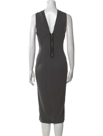 RtA Mock Neck Midi Length Dress