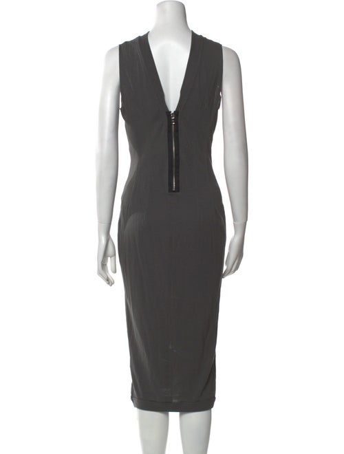 RtA Mock Neck Midi Length Dress