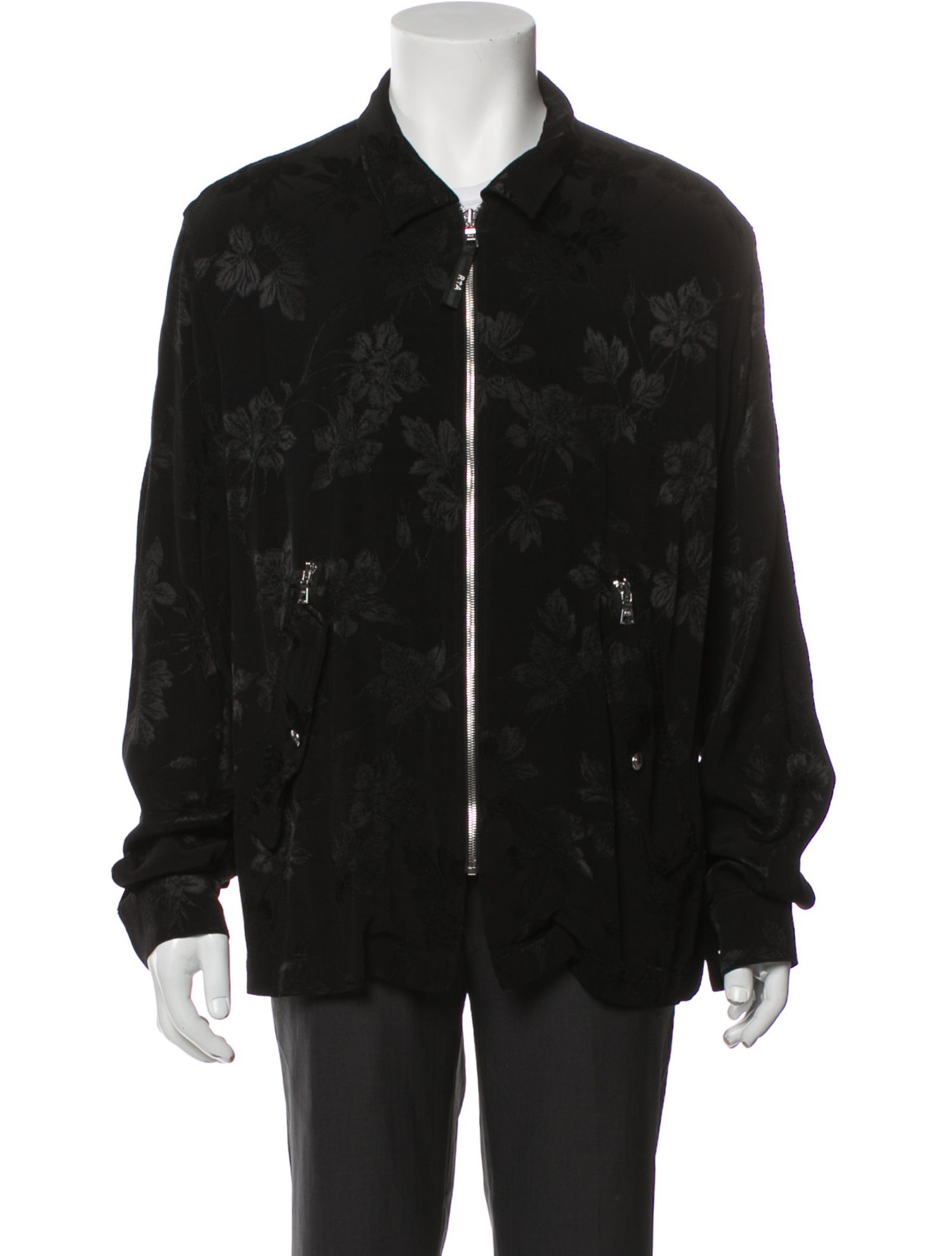 RtA Graphic Print Bomber Jacket