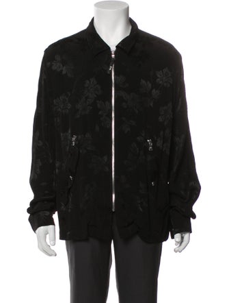 RtA Graphic Print Bomber Jacket
