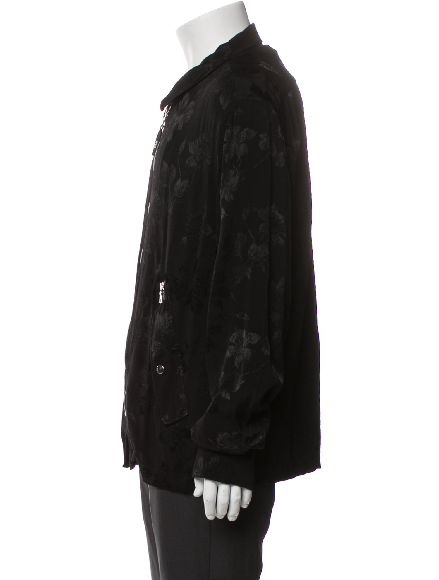 RtA Graphic Print Bomber Jacket