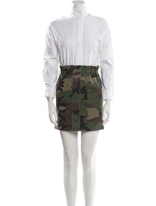 RtA Camouflage Print Coat