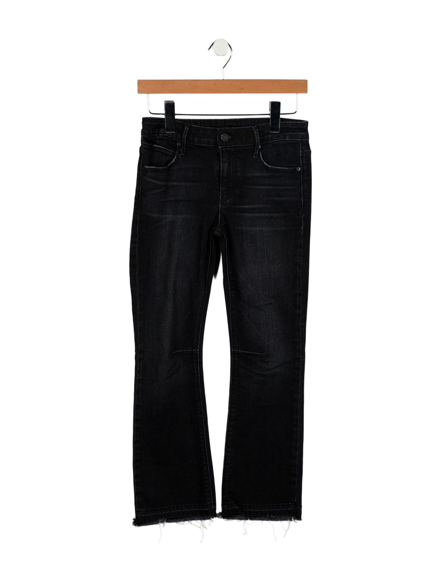 RtA Mid-Rise Straight Leg Jeans