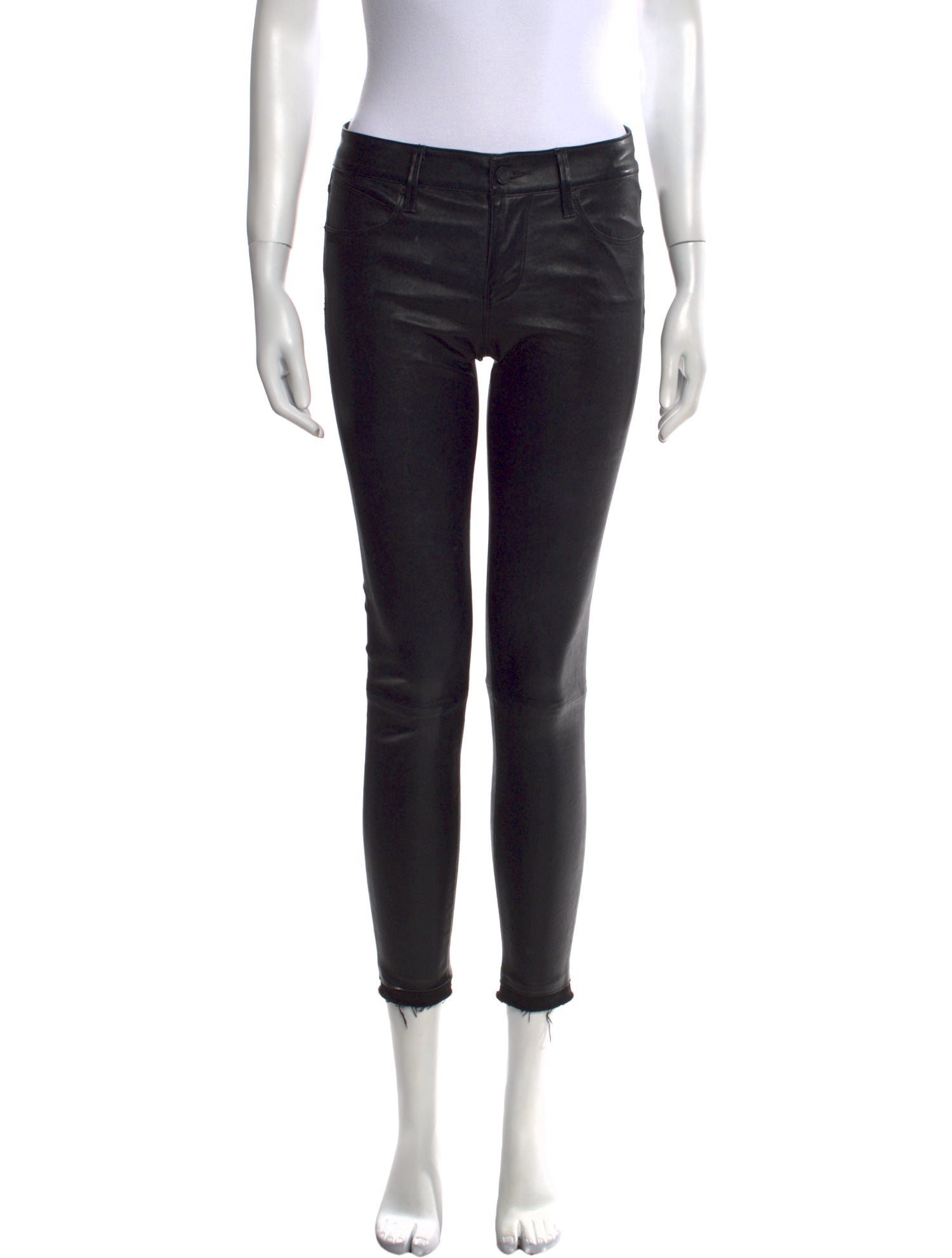 RtA Leather Skinny Leg Pants