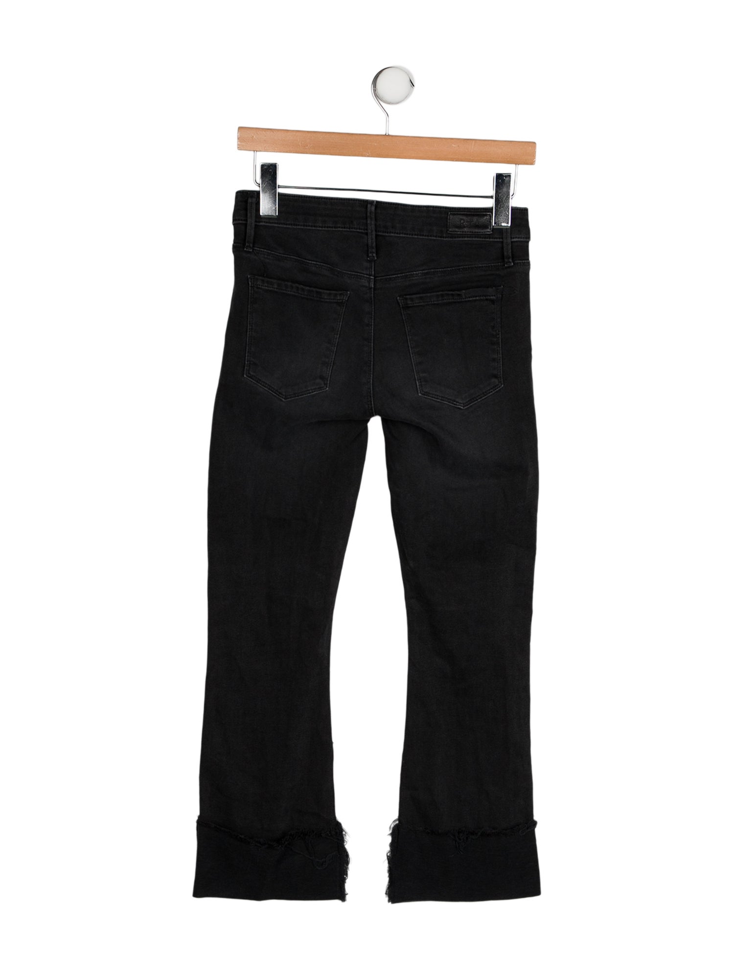 RtA Mid-Rise Straight Leg Jeans