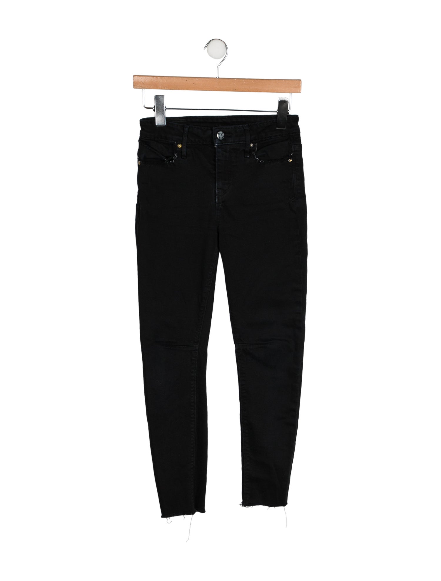 RtA Mid-Rise Skinny Leg Jeans
