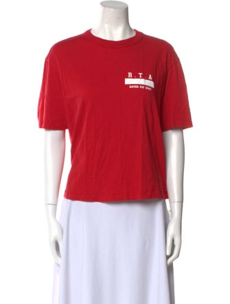 RtA Graphic Print Crew Neck T-Shirt