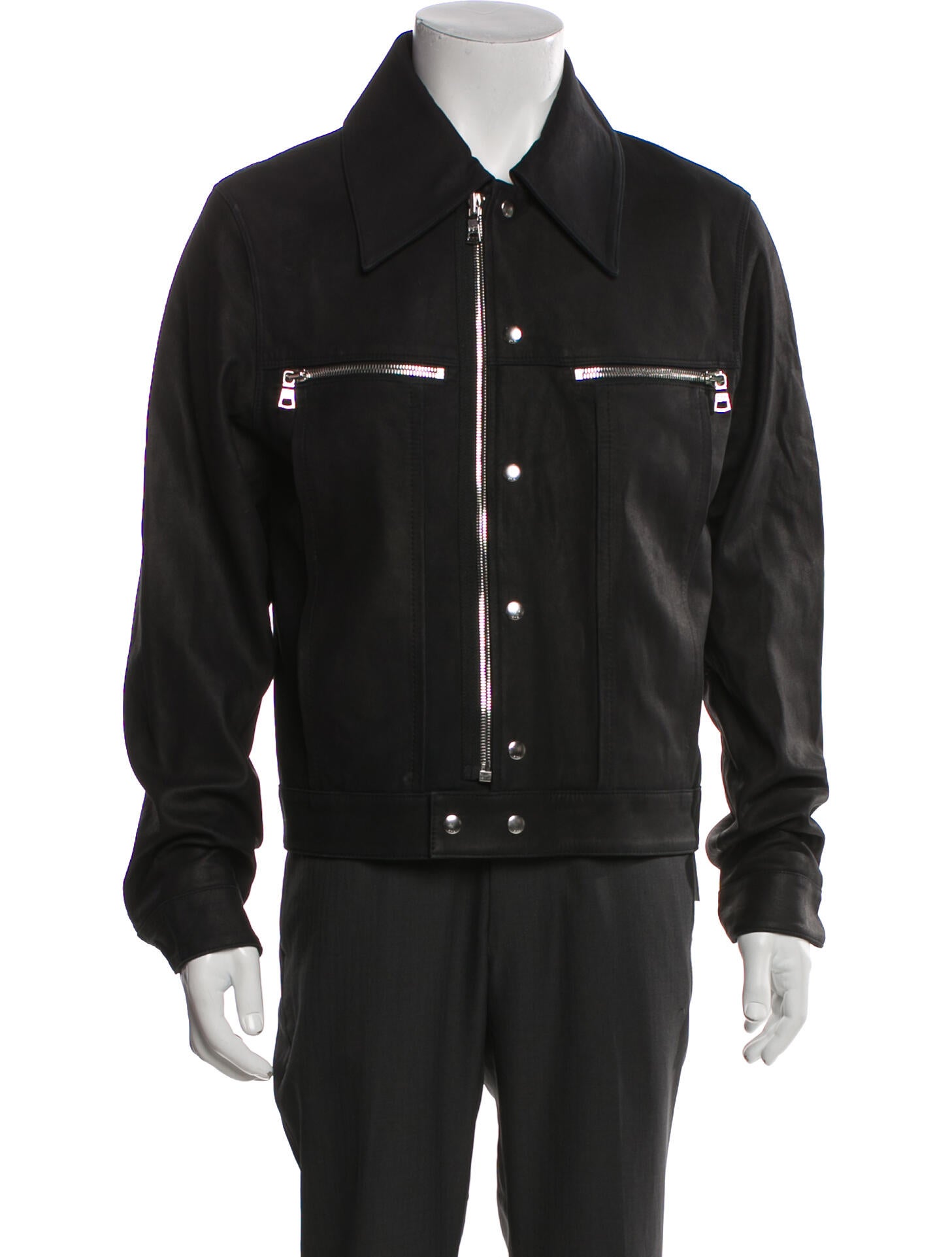 RtA Lambskin Bomber Jacket